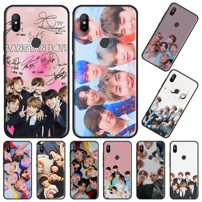 Kpop JIMIN SUGA в Корейском стиле звезды чехол для телефона xiaomi Redmi 5 5A плюс 7A 8 обратите