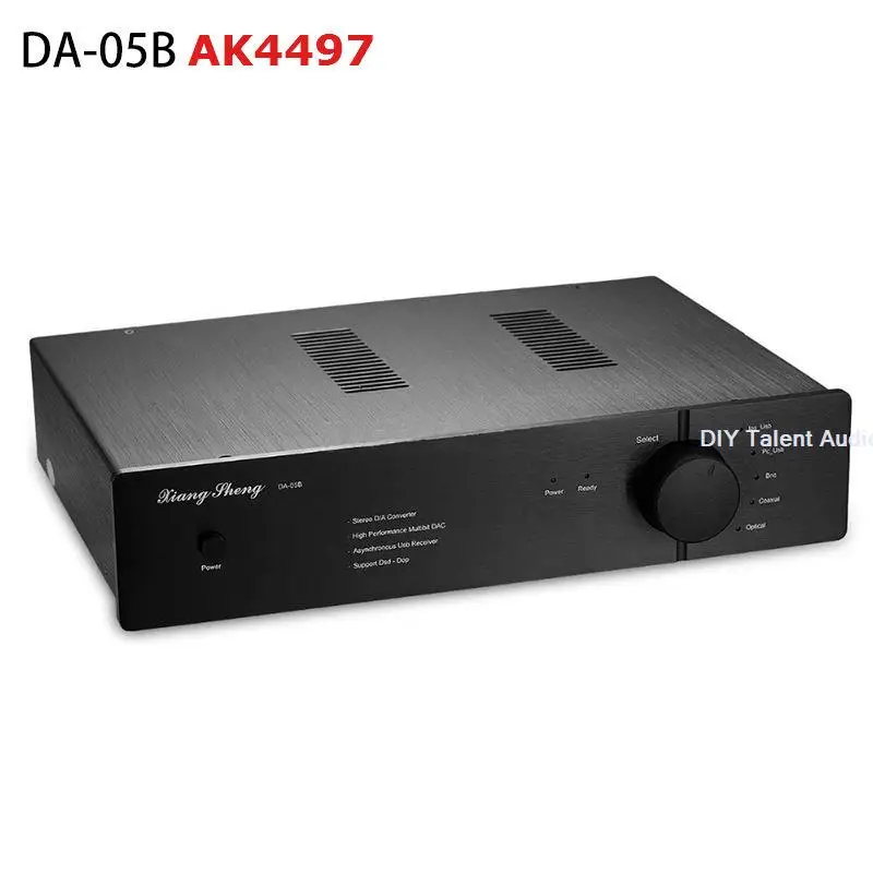 

2019 NEW xiangsheng DA-05B 2x AK4497EQ Balanced DSD DAC Xu208 Decoder Tube Sound Card DAC05B dac-05 Bluetooth