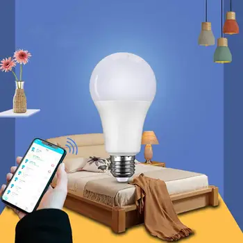 

Dimmable E27 8W RGBW Smart LED Light Bulb Work with Home Kit Alexa Google Assistant AC85-265V for Home