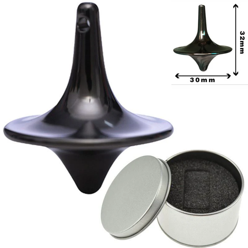 Mini spinning top Волшебная НЛО магнитная левитация плавающая летающая тарелка волчок Новинка обучающие игрушки - Цвет: Mini spinning top