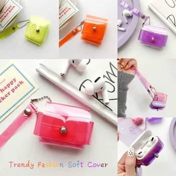 

Candy Soft Protection Cover For Apple Airpods Pro 3 2 1 wireless Earphones Headset Earbud Charger Cases Box Anti-dust Anti-shock
