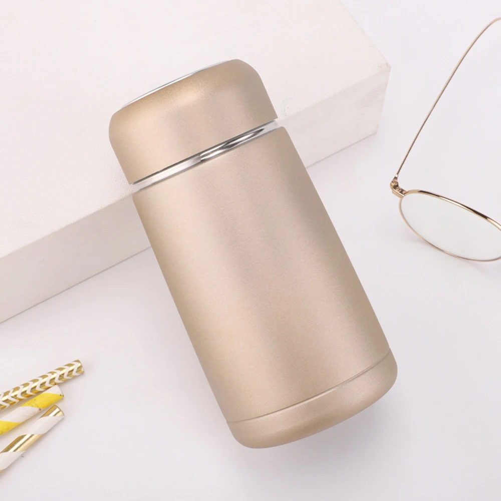 Симпатичный мини термос кружка вакуумная Изолированная бутылка маленькая