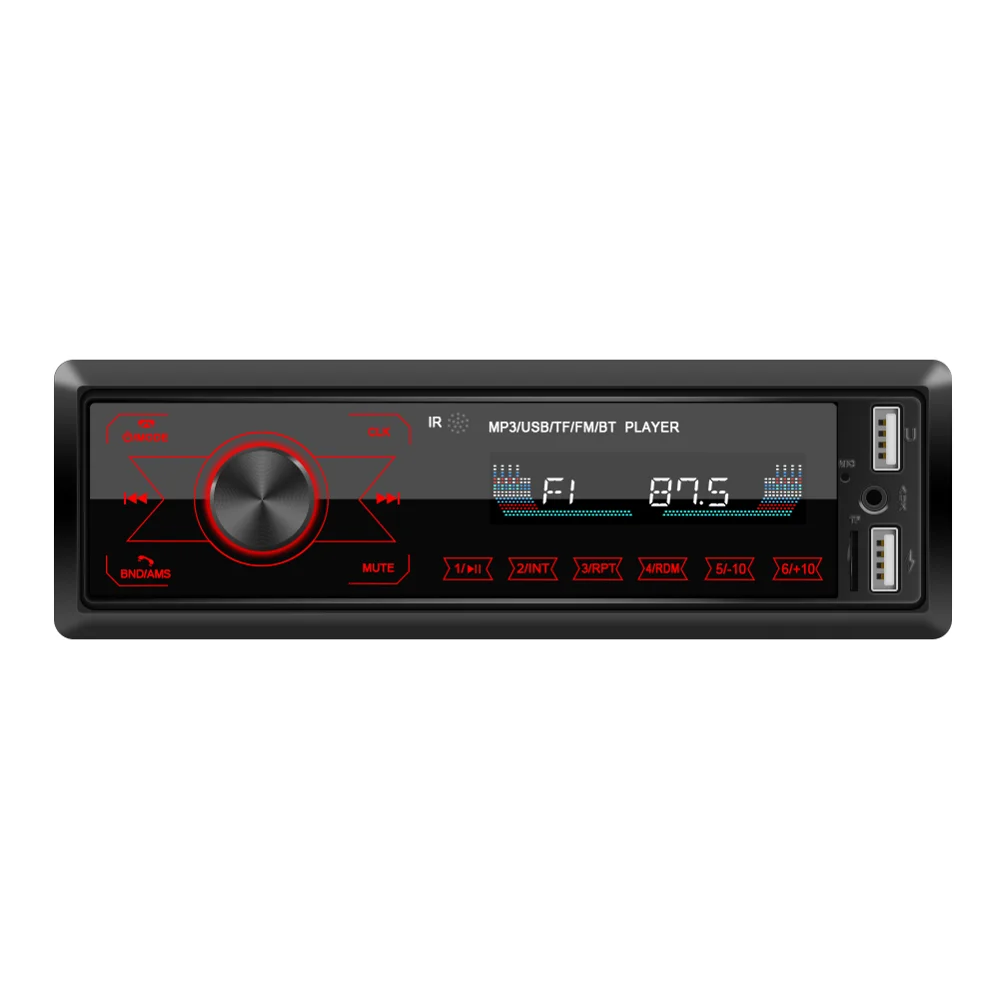 LaBo автомобиля Радио стерео проигрыватель Bluetooth телефона AUX-IN MP3 FM/USB/1 Din/SWC пульт дистанционного управления/пульт дистанционного управления 12 в Прокат Авто Аудио распродажа