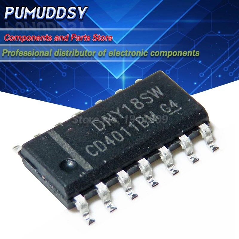 10 шт. CD4011BM96 SOP14 CD4011BM SOP CD4011 новый и IC | Электронные компоненты принадлежности