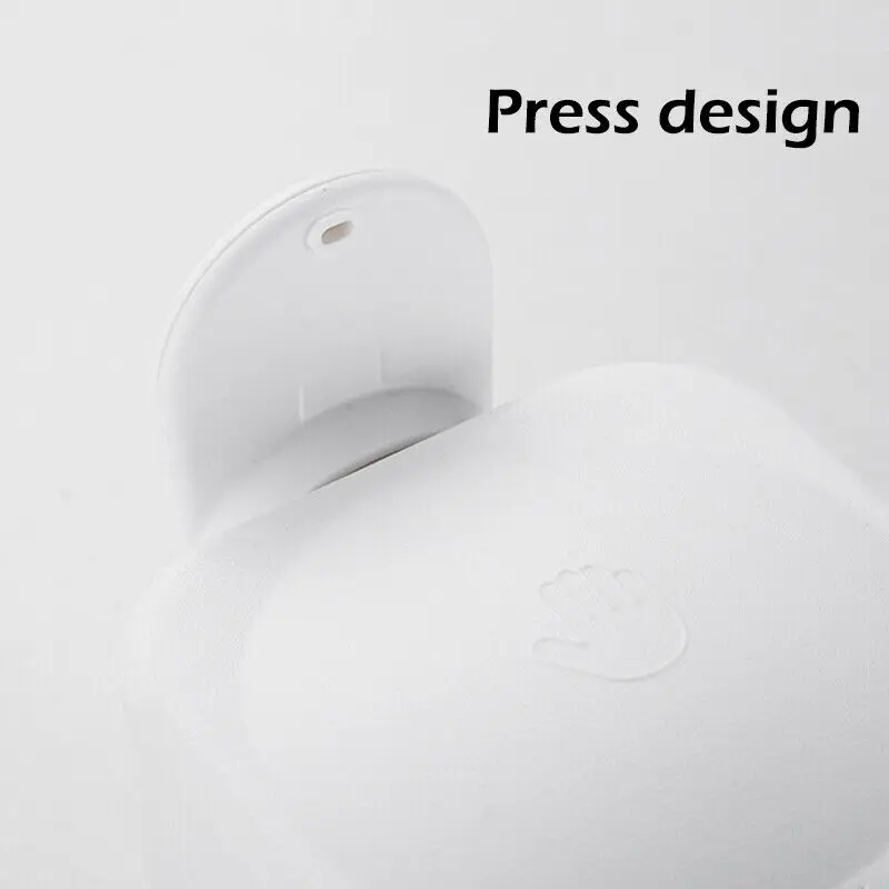 16cm Wall Mounted Manual Plastic Soap Dispenser Hand Sanitizer Press Type Box