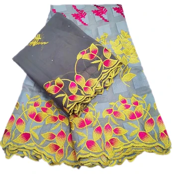 

Swiss voile Lace Fabric 100% Cotton Embroidery 2020 High Quality African French Cotton Net Laces Fabrics For Wedding Dress