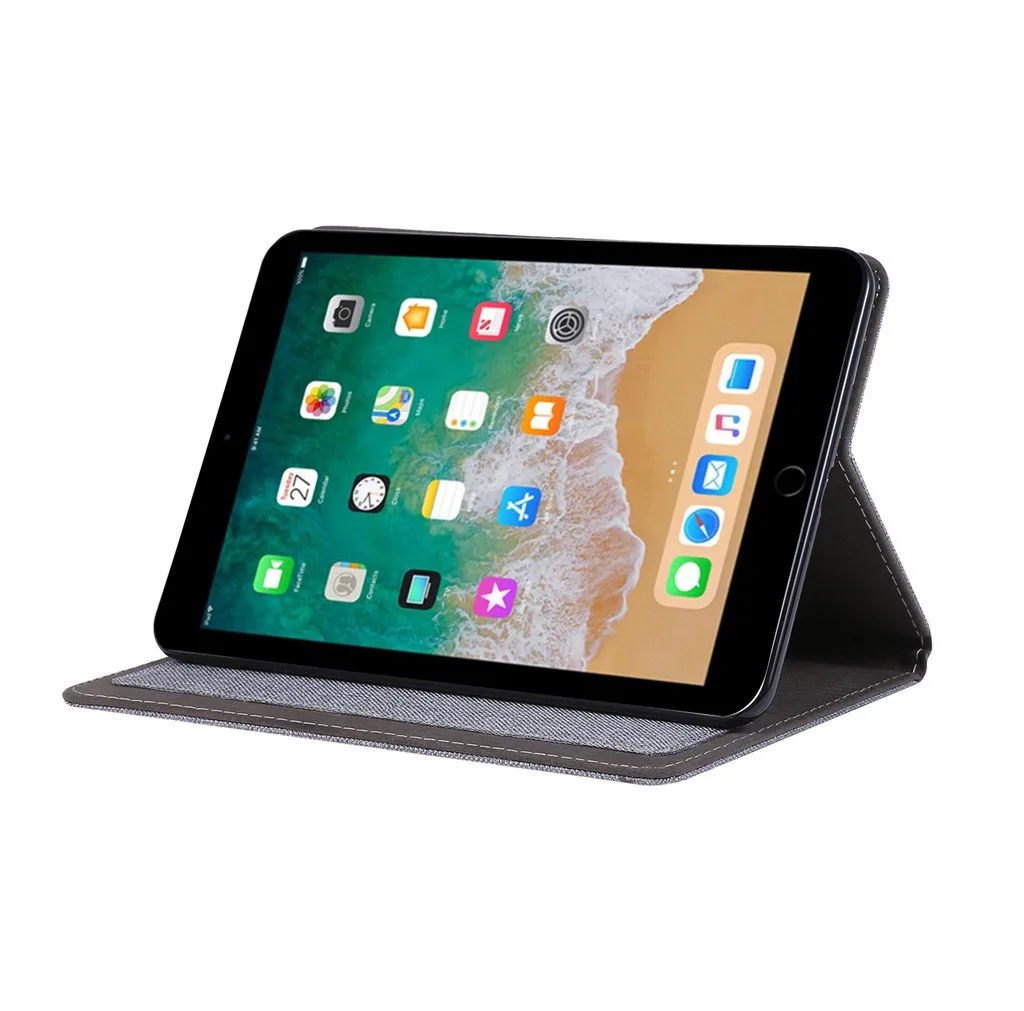 Молодежная мода Оксфорд оболочка для iPad Mini 5/mini 4 7.9nch Тонкий Стенд Оболочка Чехол с Авто Режим сна/бодрствования