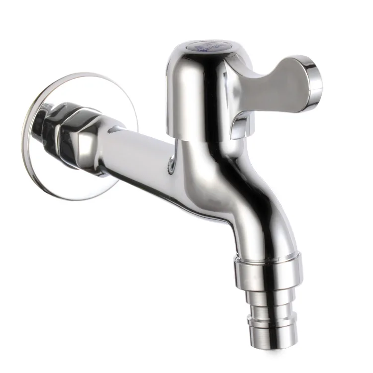 

Mop Pool Faucet Copper X-long Fast Mouth Water Washer 4 Single Cold Faucet Anti-spill Small Faucet