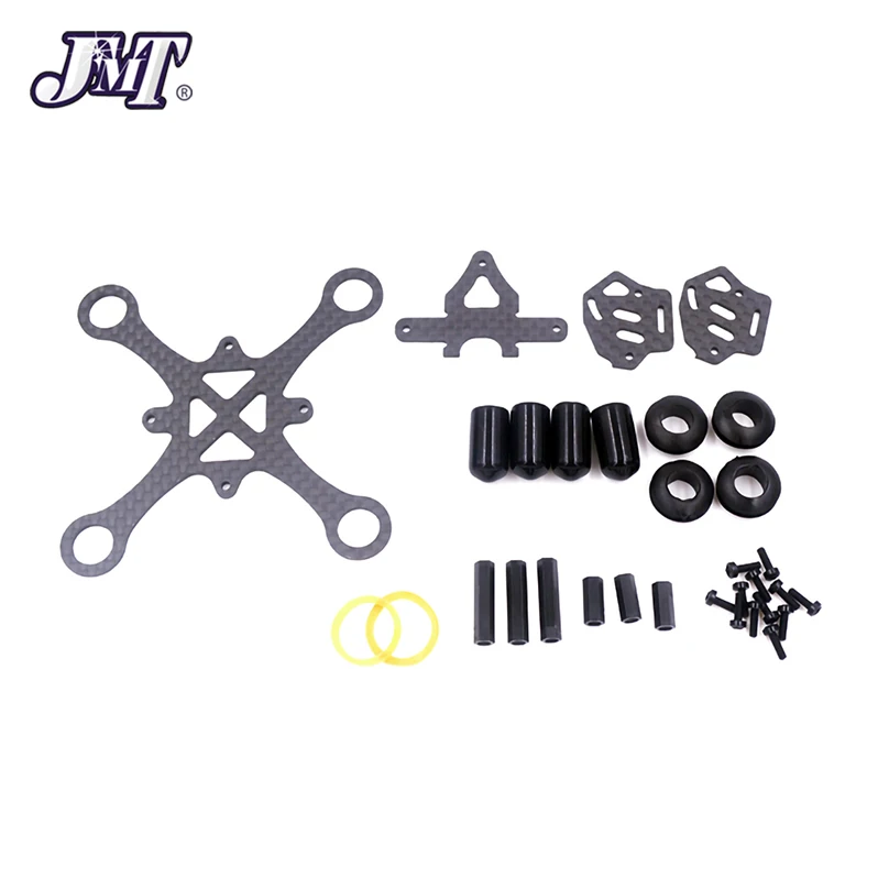 JMT Hohl Cup Rack Gebürstet Rahmen Kit F3 Flight Control 55 MM Paddel 7 MM/8 MM Rack Carbon Faser für Indoor FPV RC Drone Quadcopter – Detail 1