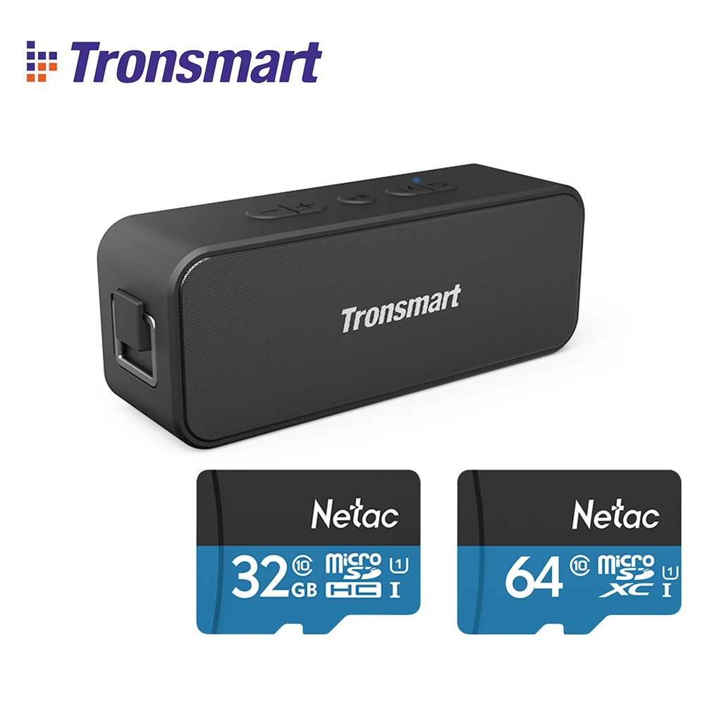 

[IN STOCK] Tronsmart Element T2 Plus TWS Portable Bluetooth 5.0 Speaker with Deep & Powerful Bass, IPX7 Waterproof, 24H Playtime