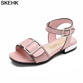 

SKHEK Kids Sandal Girls Summer Shoes Children High Heels For Girl Kids Tassel Princess Shoes 4 5 6 7 8 9 10 11 12 13 14 Years