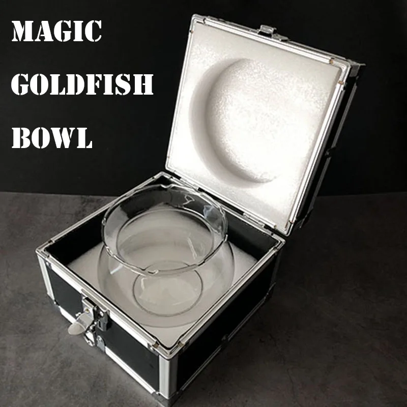 Magic Goldfish Bowl Tricks Fish Appear From Empty Magia Magician Stage Close Up Illusions Accessories Props Mentalism | Игрушки и хобби