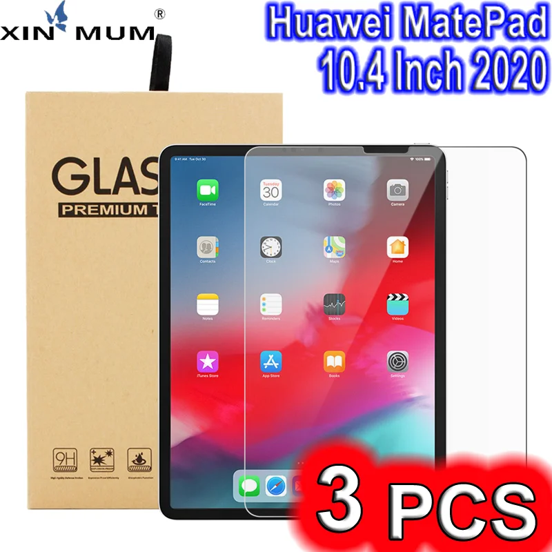 

3Pcs Tempered Glass Screen Protector for Huawei MatePad 10.4 Inch 2020 BAH3-W09 BAH3-AL00 Screen Protective Glass Film