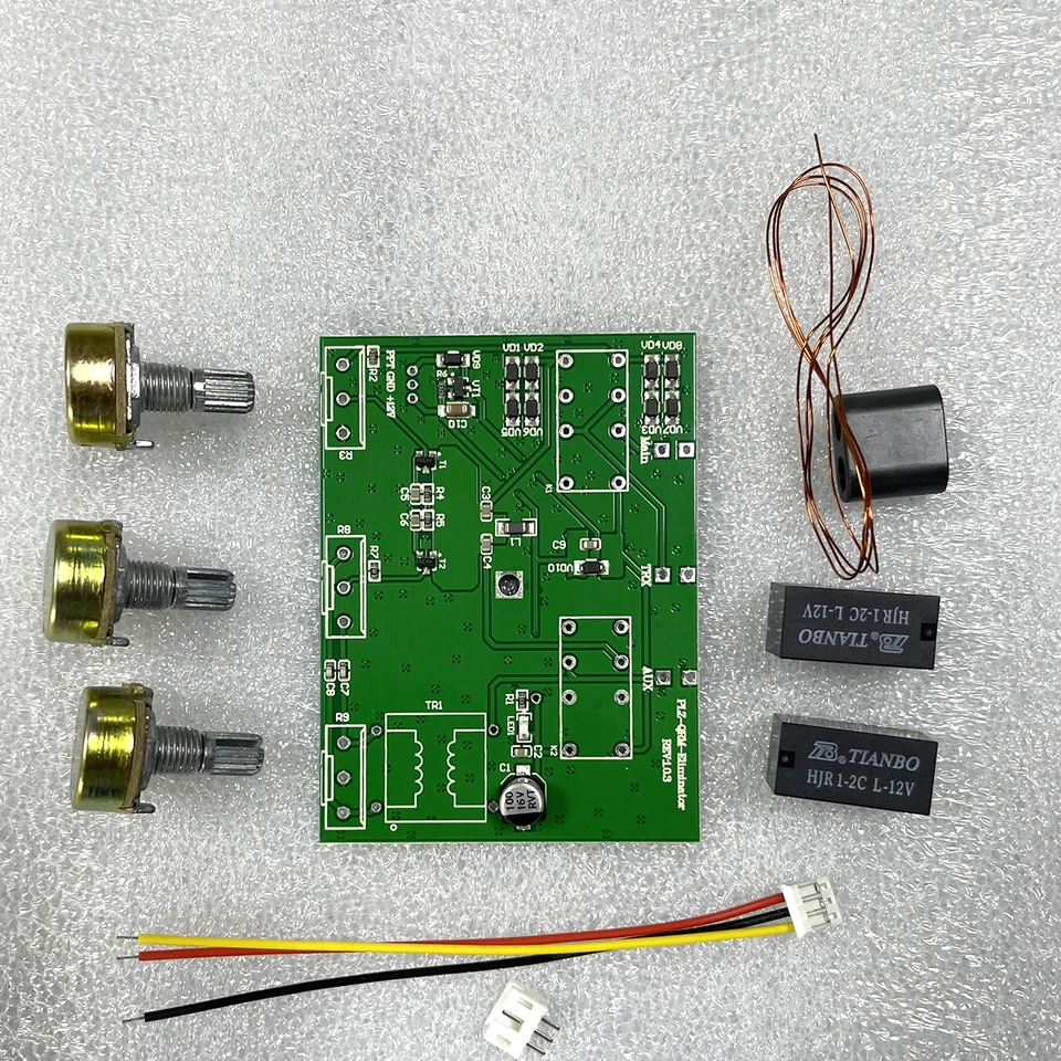 Fowybe QRM-Eliminator X-Phase,1 MHz bis 30 MHz HF-Bänder QRM-Unterdrücker mit Gehäuse