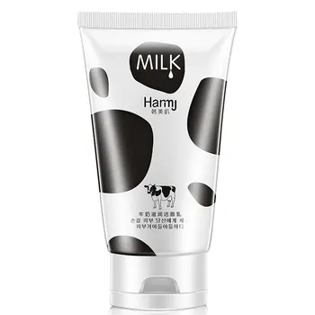 

Milk Facial Cleanser Nourishing Cleanser Foam Moisturizing Whitening Oil Control Deep Clean Cosmetics for Men Women