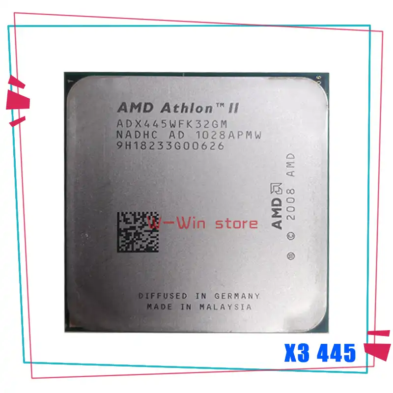 AMD Athlon II X3 450 3.2GHz Triple-Core CPU Processor ADX450WFK32GM Socket AM3 938pin