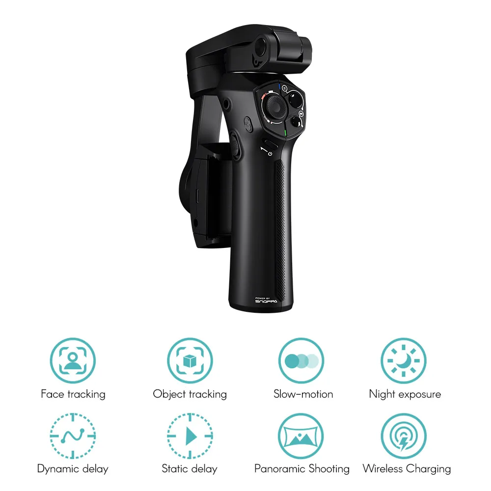 Складной портативный ATOM 3-Axis смартфон шарнирный стабилизатор для камеры GoPro уход за кожей лица Красота микрофон для iPhone huawei GoPro Hero Action Камера
