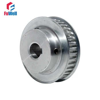 

XL-36T Timing Pulley with Keyway 11mm Belt Width 14mm Bore Toothed Belt Pulley Aluminum Alloy 36Teeth XL Gear Pulley