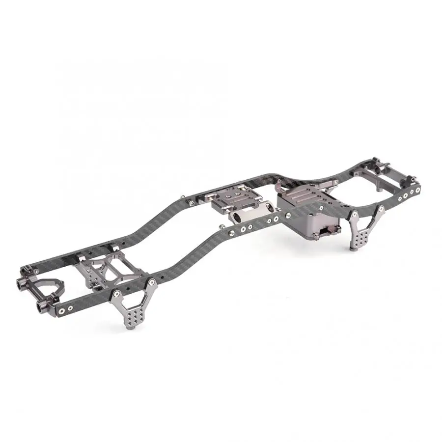 

Hot 3K Carbon Fiber Chassis Frame Assemble Accessory for Axial SCX10 / D90 1/10 Scale RC Model Crawler Car Frame RC Toys Great G