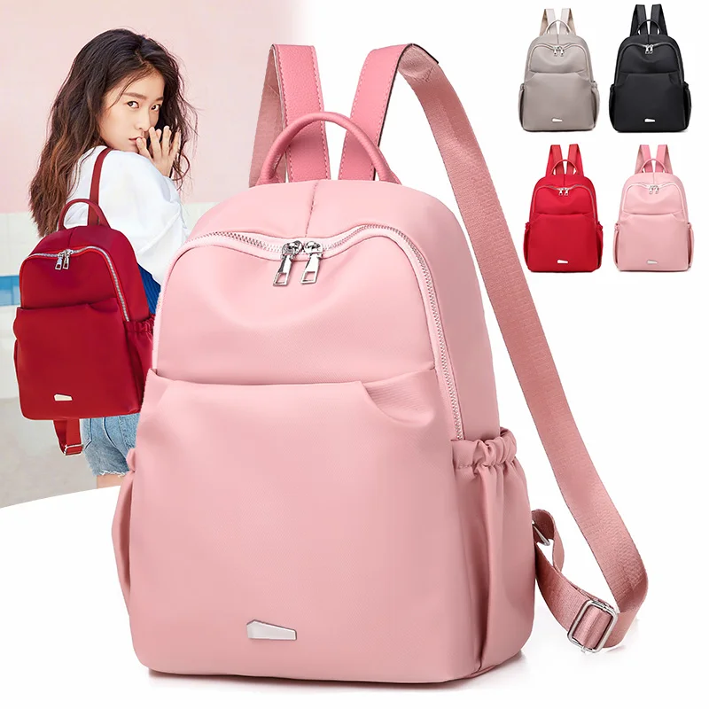 

Large Capacity Nylon Backpack Women Waterproof Travel Bagpack Backbags Laptop Backpack School Bags for Teenage Girls Mochila