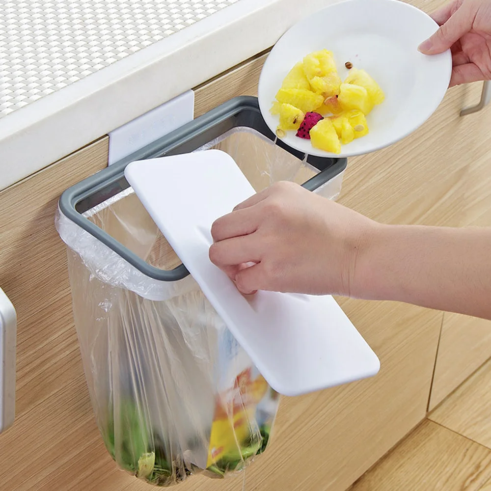 Мусорный мешок для хранения кухонная подставка кухонный шкаф ванная комната подвесные держатели мусорные игрушки Поставки пищевые контейнеры кухня