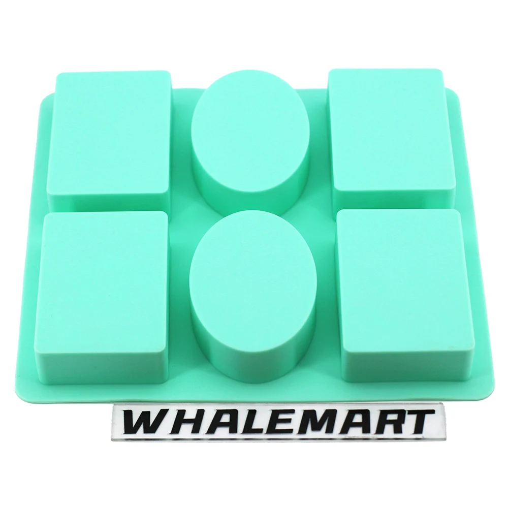

Silicone Soap Mold Plant Pattern 6 holes Soap Making for DIY soap Totem Flower Tree shape Handmade Craft Tool