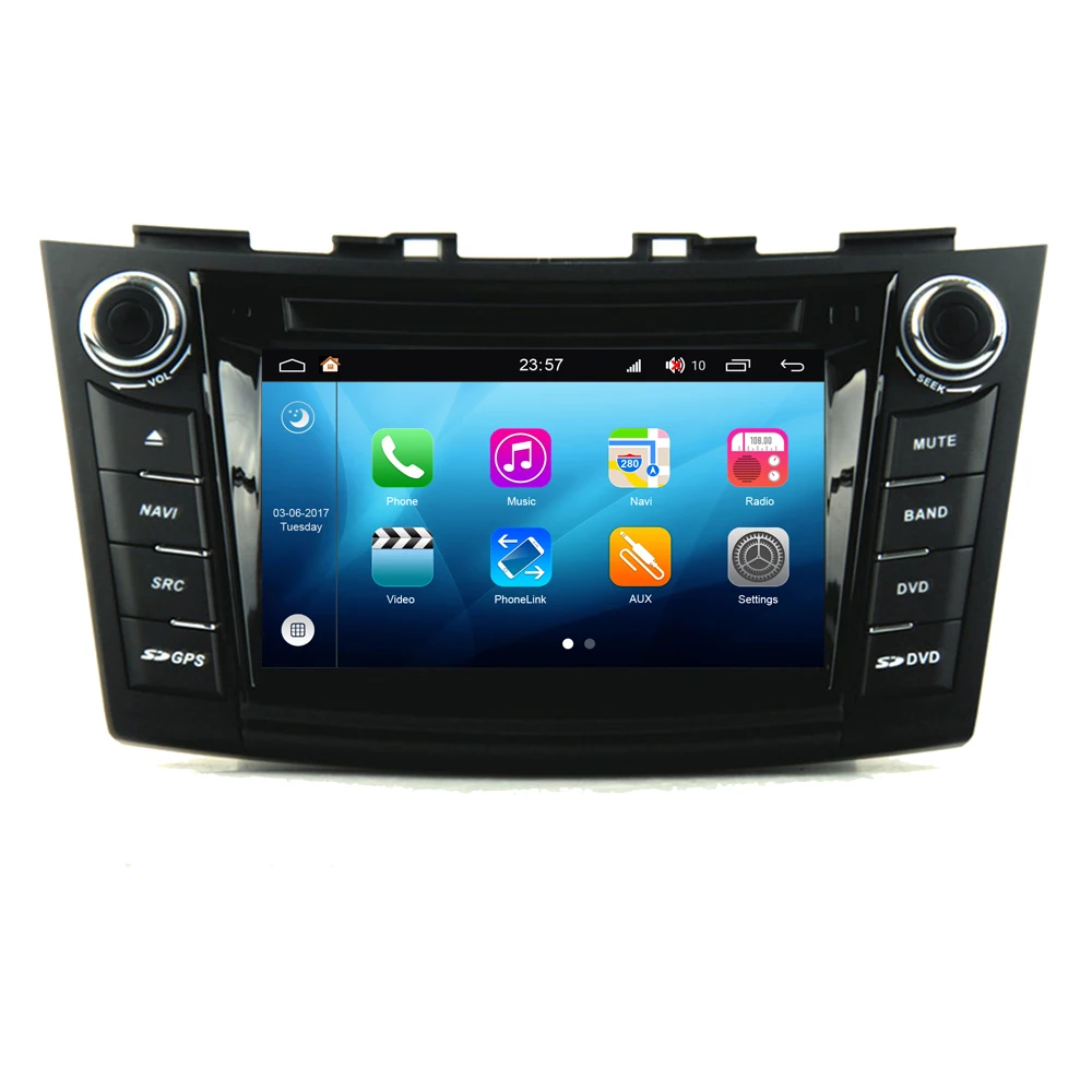 Для Suzuki Swift 2011 - 2016 сенсорный экран Android Авторадио GPS навигация Bluetooth Автомобильный