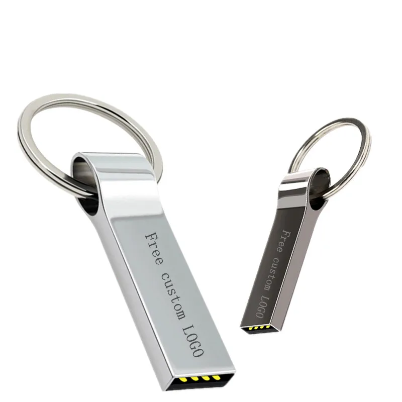 KRY usb flash drive 2.0 64GB 32GB 16GB 8GB 4GB pen USB2.0 drive waterproof portable key metal memory stick storage thumb U disk