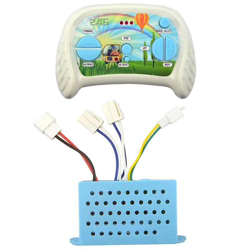 Baby buggy 40A high power receiver children electric vehicle 2.4G remote controller XMX603 baby battery car controller