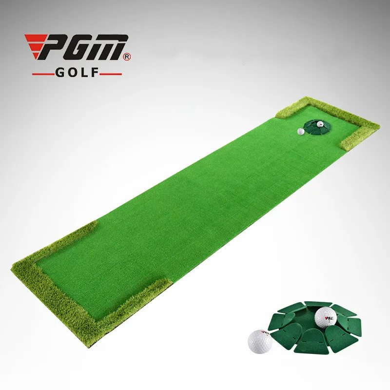 one PGM Golf Green Крытый гольф товары толкатель коврик для занятий удобным экологическим гольфом Gl008 - Цвет: one