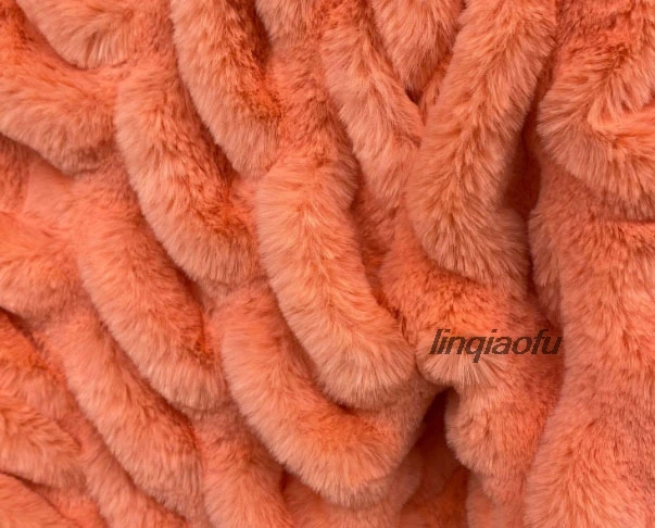 Spot stretch spandex rabbit fur clothing home textile plush fabric | Дом и сад