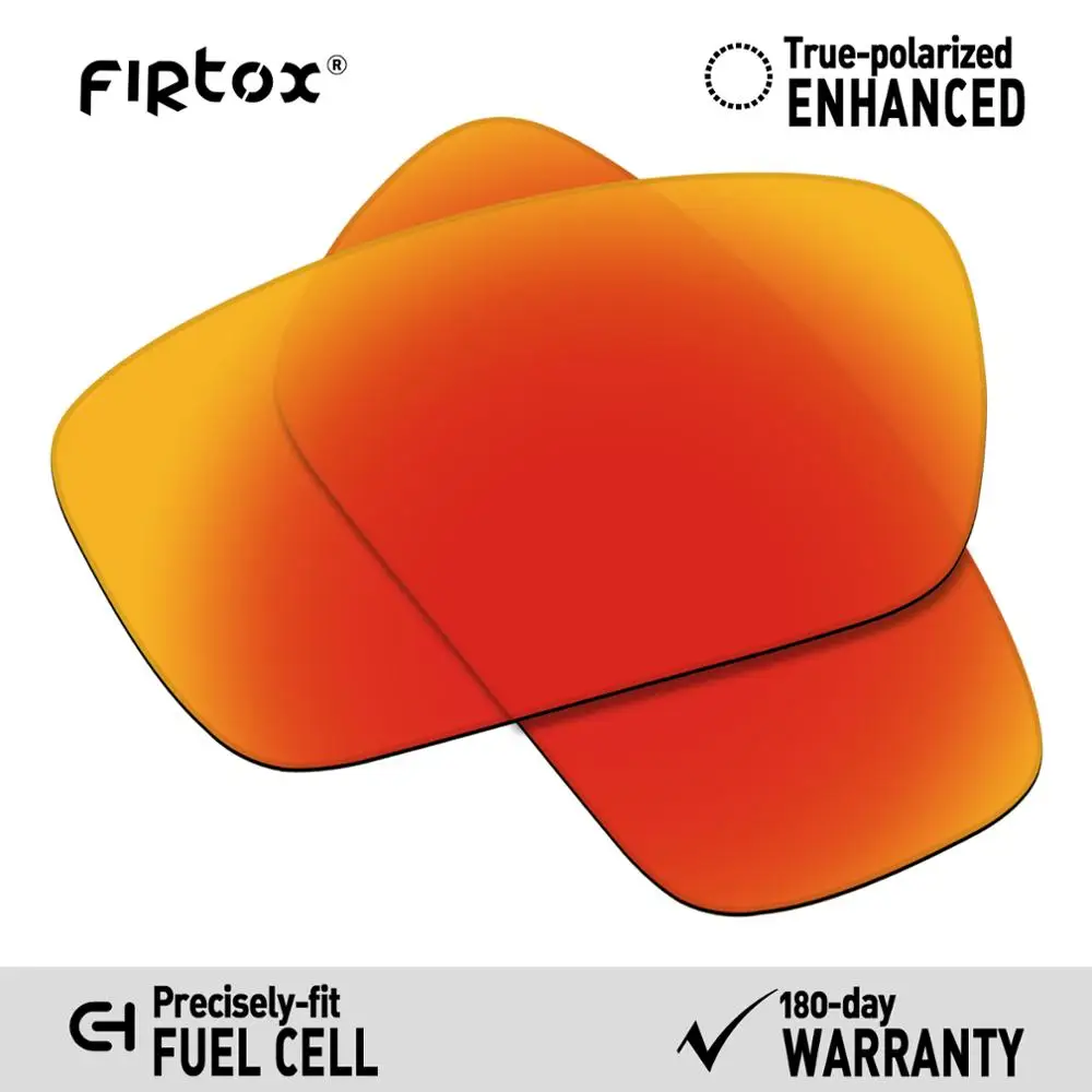 Red-Polarized Firtox настоящие поляризованные Сменные рассеиватели UV400 для солнцезащитных очков-солнцезащитных очков oxley Fuel cell OO9096(Только Совместимые линзы)-несколько цветов - Цвет линз: Red-Polarized