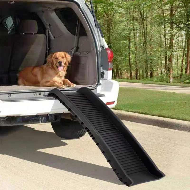 Skecten Escalera ligera para rampa de coche para perros, con marco de metal  plegable inferior antideslizante