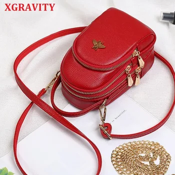 

XGRAVITY Vintage Female Mini Shoulder Bags Bee Design Women Small Handbag One Shoulder Belt Bags Elegant Lady Small Bags H046