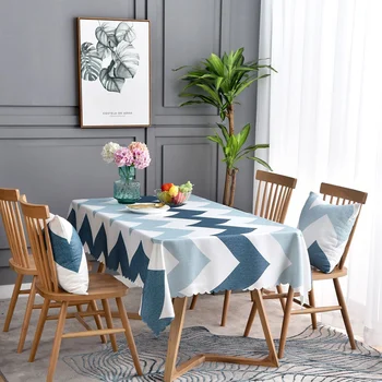 

Free Shipping Waterproof Tablecloth, Oil-Proof Stain Resistant Wrinkle Free Table Cover for Outdoor and Indoor