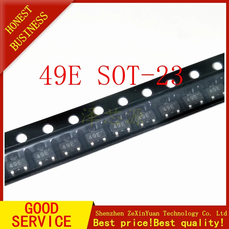10 шт./лот SMD 49E SOT23 3503 датчик SS49E линейный переключатель AH49E | Электроника