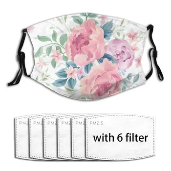 

Anti-Pollution Rose Reusable Breathable Mask Anti-Dust Mouth Face Mask Protective Mouth Cover Masks