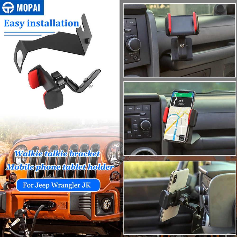 Автомобильный кронштейн MOPAI для Wrangler 2007 2010 держатель телефона Ipad Мобильный