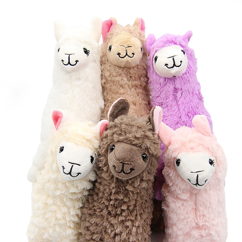 Новинка 20 см Плюшевые игрушки Альпака Kawaii Llama плюшевые куклы для Мягкая Детская