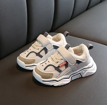 

Spring Children Shoes Boys Girls Mesh Sports Shoes Fashion Brand Casual Breathable Outdoor Kids Sneakers Boys Running Shoes