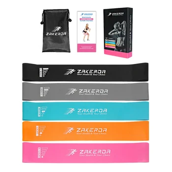 

Yoga Belt Resistance Bands Emulsion Pull Rope For Sports For Home Fitness Stretching Strength Training Gum Gym Workout Equipment