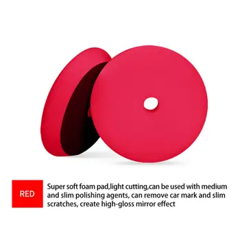 

For Car Buffer Polisher Sponge Polishing Pad 6\" Polyether Buffing Durable