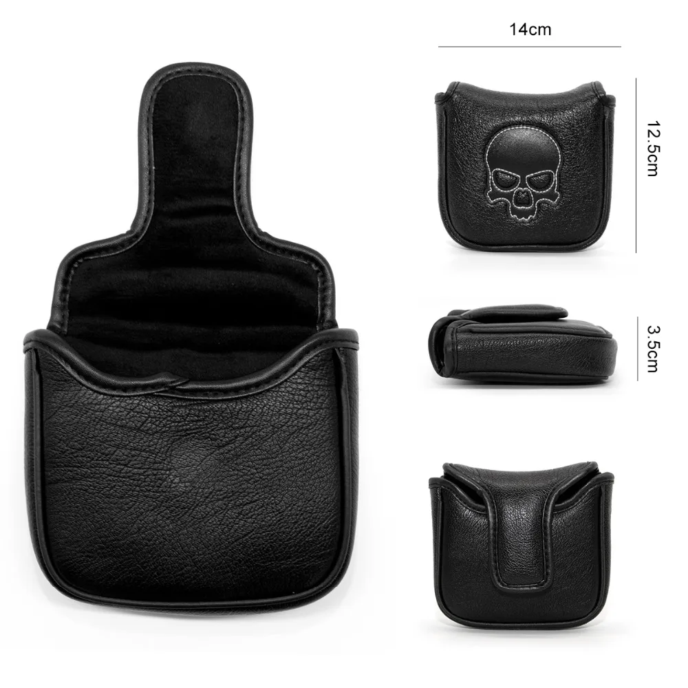 5 golf putter cover golf headcovers mallet golf putter cover