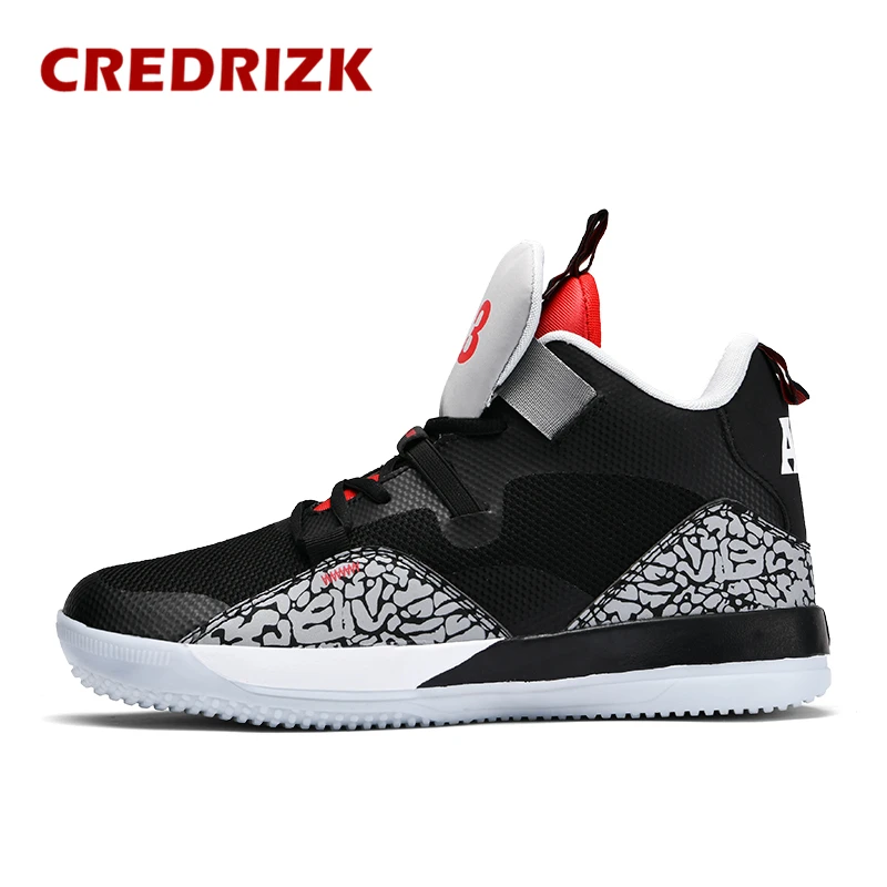 Кроссовки Lebron с высоким берцем, Баскетбольная обувь, мужская Нескользящая уличная спортивная обувь для тренировок Air James 23, детская обувь Jordan - Цвет: Black Gray