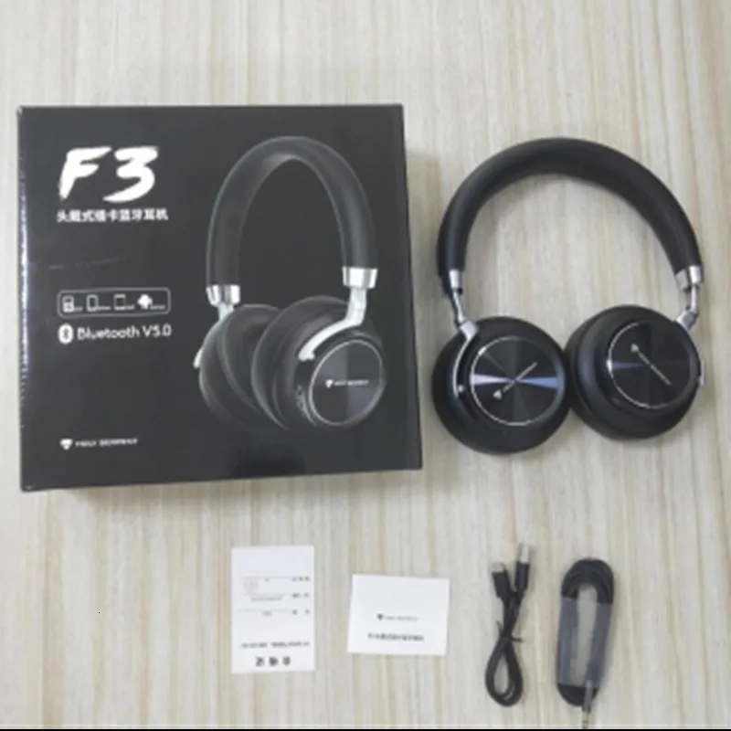 Динамические наушники Holy Serpent F3 Bluetooth 5 0 с поддержкой TF карты Портативная