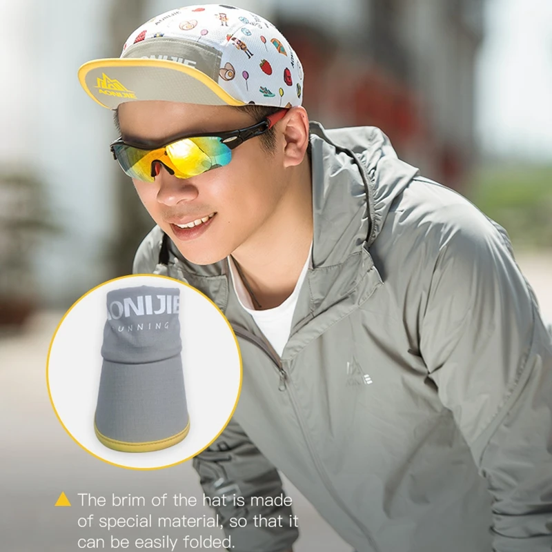 AONIJIE Foldable Sun Visor Sports Cap 