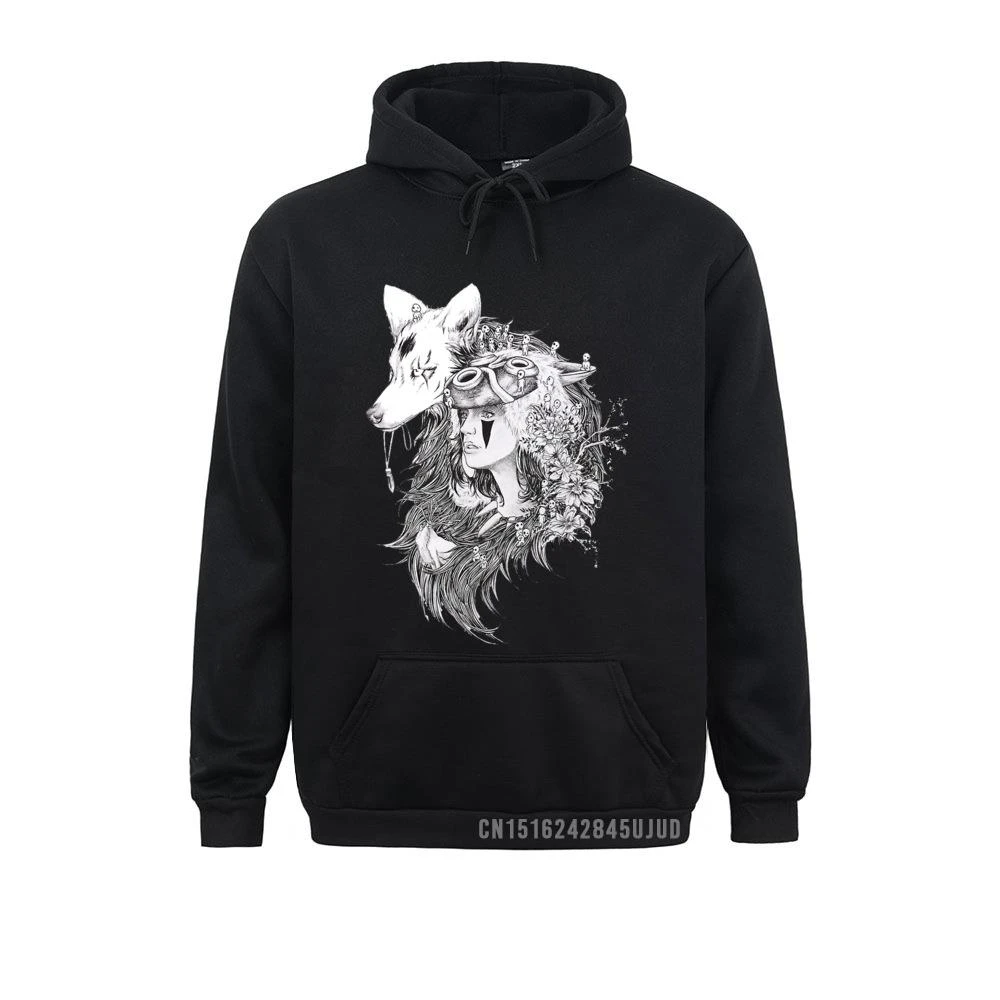 Mononoke Sudadera de Mononoke Ghibli Studio para hombre, jersey de larga con estampado de playa, ropa deportiva con capucha y sudaderas| - AliExpress