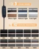 LED Desk Lamp with Clamp,Eye-Caring Table Lamps,Dimmable Office Lamp with USB Charging Port,3 Lighting Modes with 10 Brightness 6