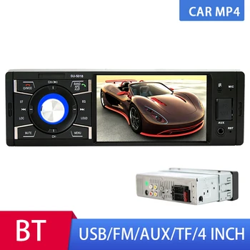 

Radio 1Din MP3 Player Car Stereo Multimedia Audio USB AUX FM Radio Station Bluetooth Rearview Camera Remote Control AutoRadio