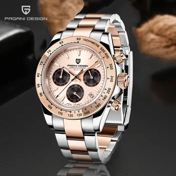 

PAGANI DESIGN Top brand men watch Quartz waterproof watch men automatic wristwatch rose gold sport watches relogio masculino